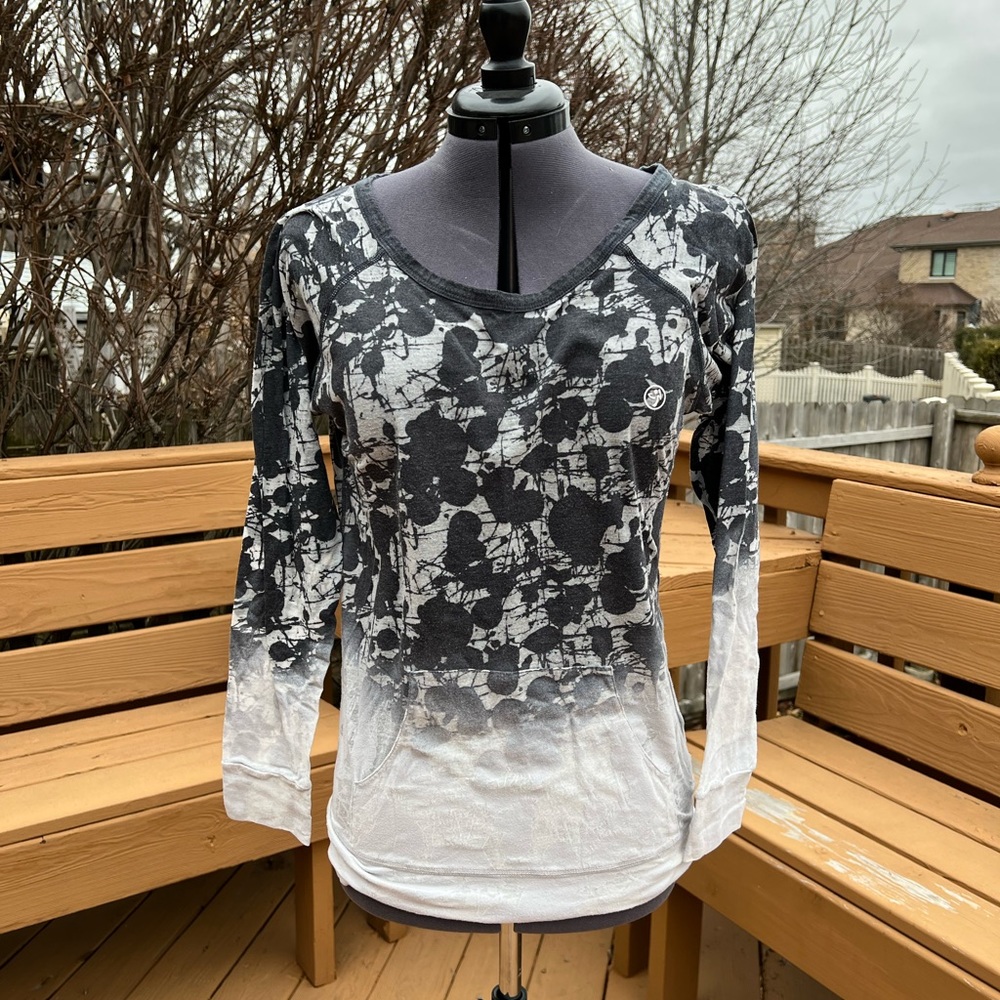 VINTAGE Zumba Burnout Long Sleeve Top